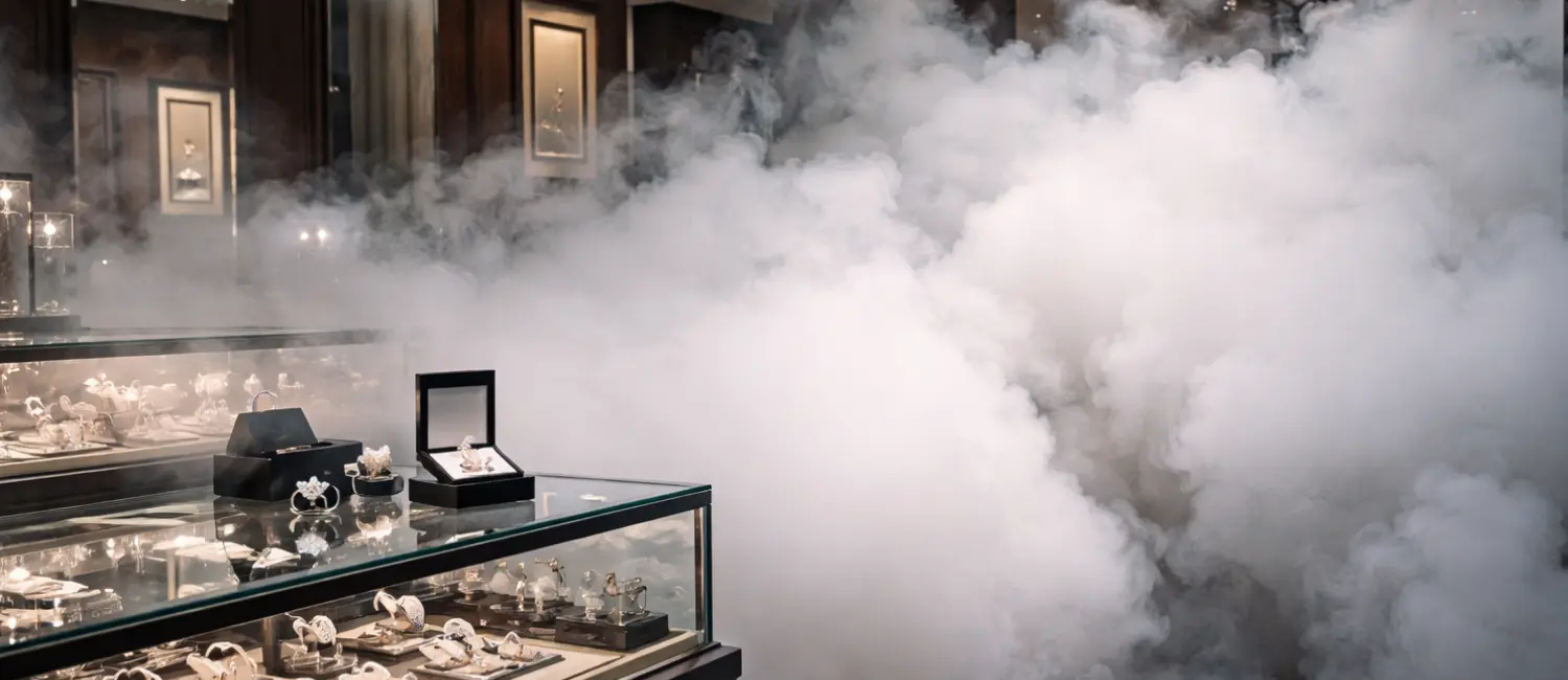 Nebelmaschine von Density mit Daitem Inside