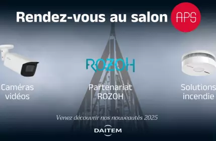 L'équipe Daitem sera présente au salon APS du 7 au 9 octobre 2025 !