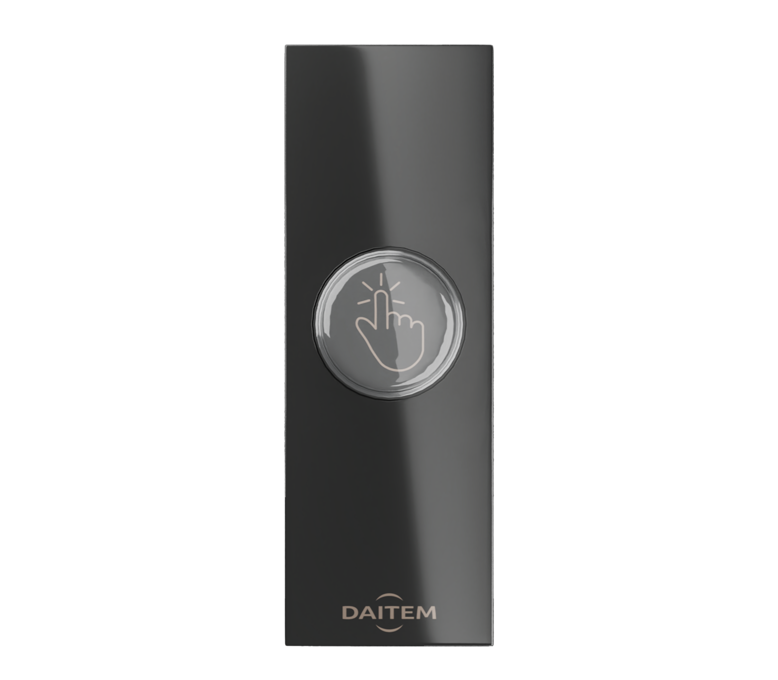 Bouton d'appel d'urgence Anthracite