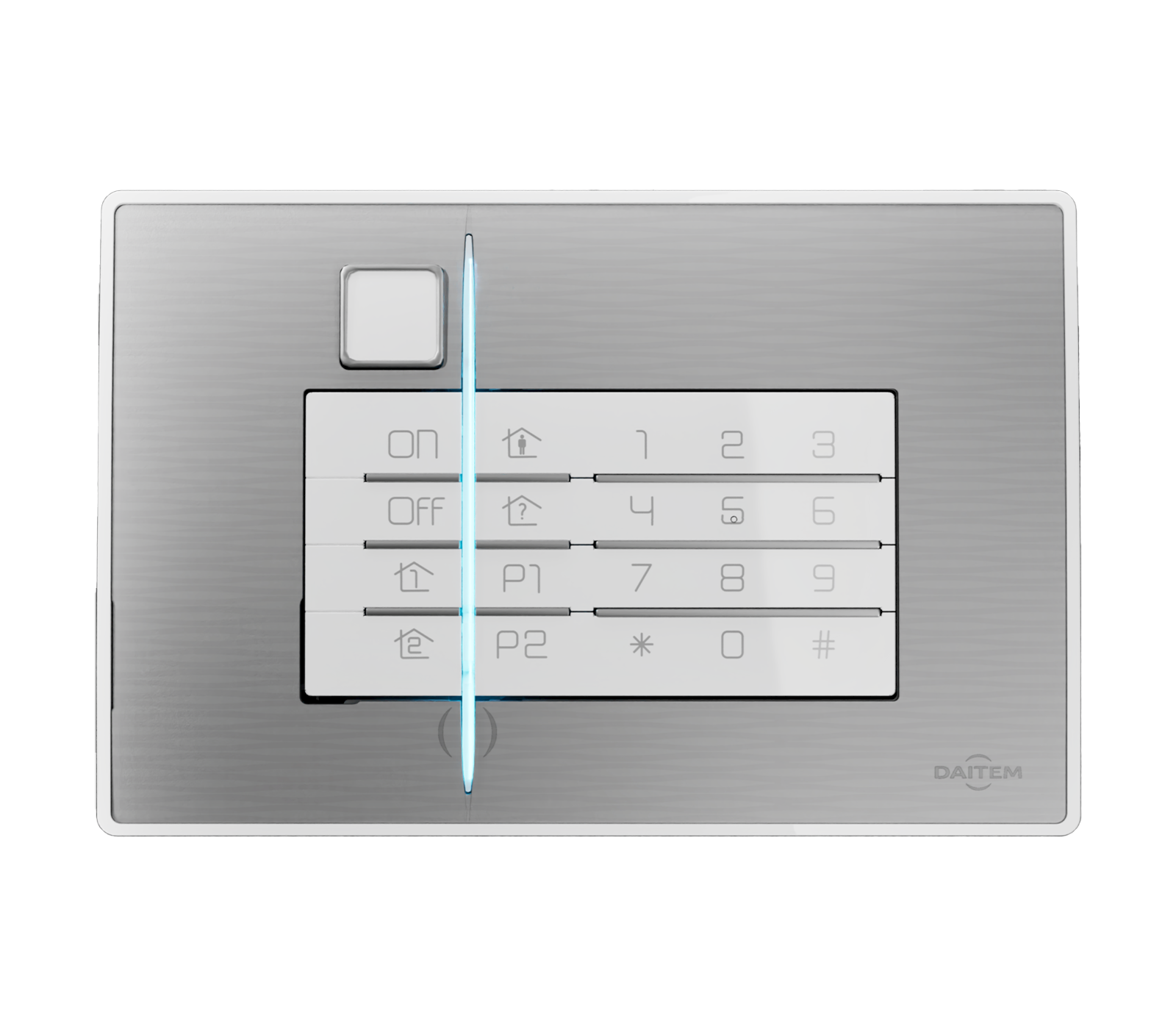 Deko-Cover Titan für Code-Bedienteil, D26