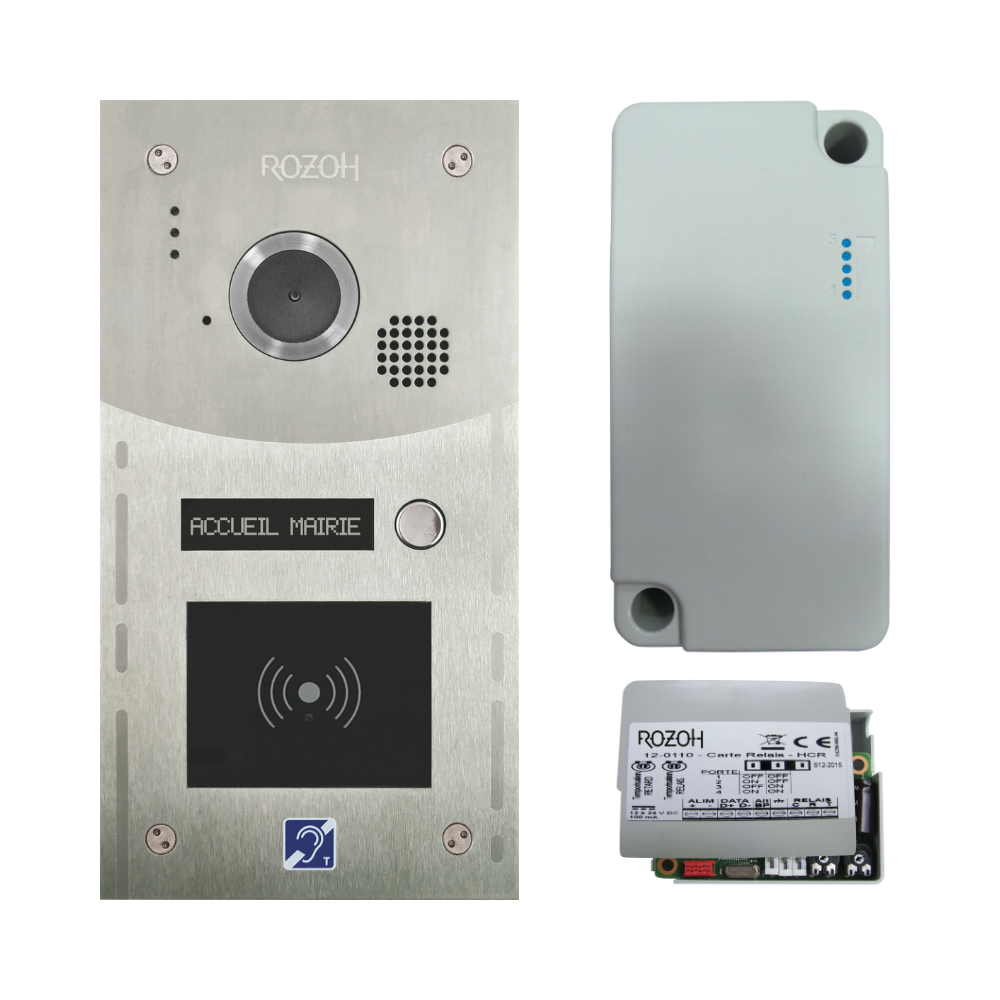 ROZOH BOX Vidéo 1 bouton avec lecteur