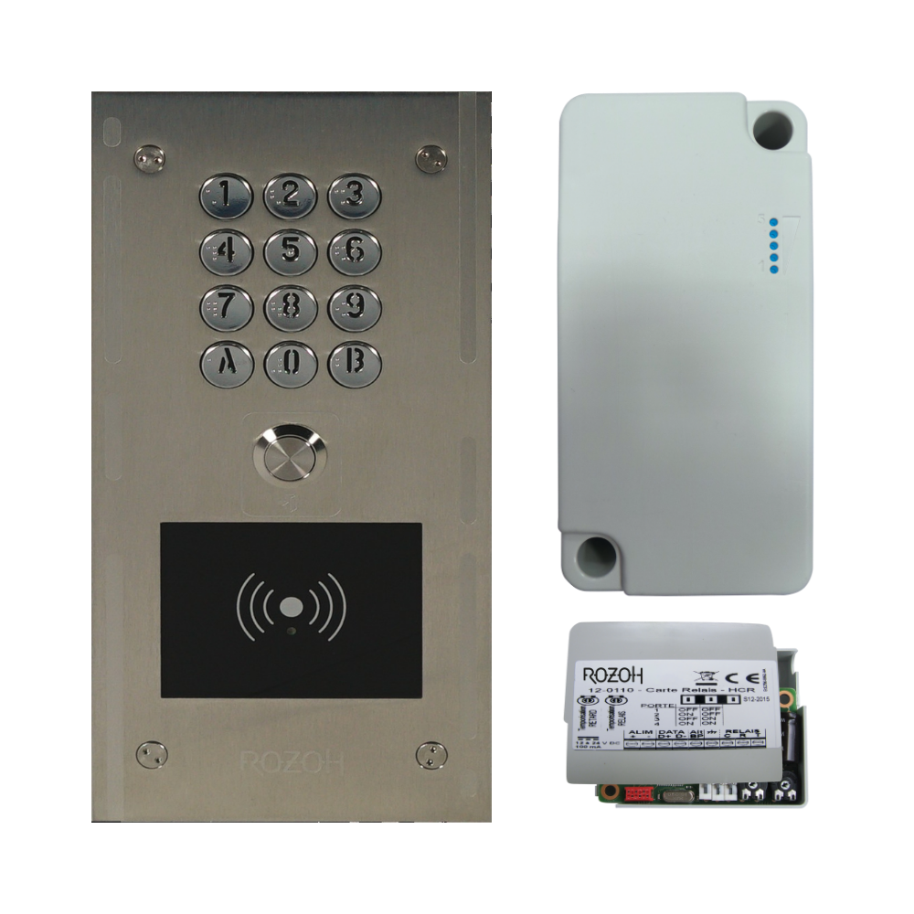 ROZOH BOX Ctrl d'accès clavier codé lecteur