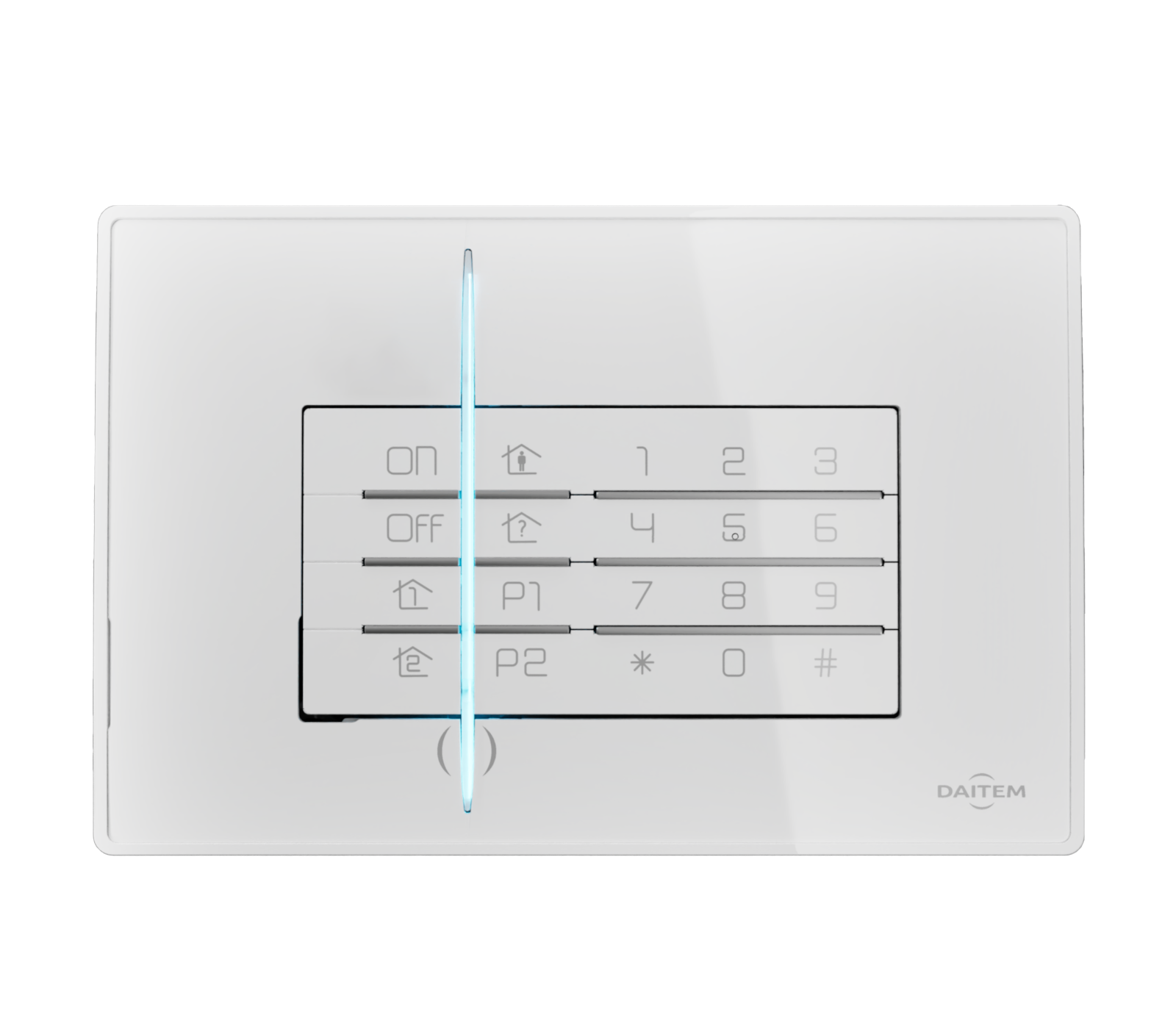 Clavier intérieur à retour d'information